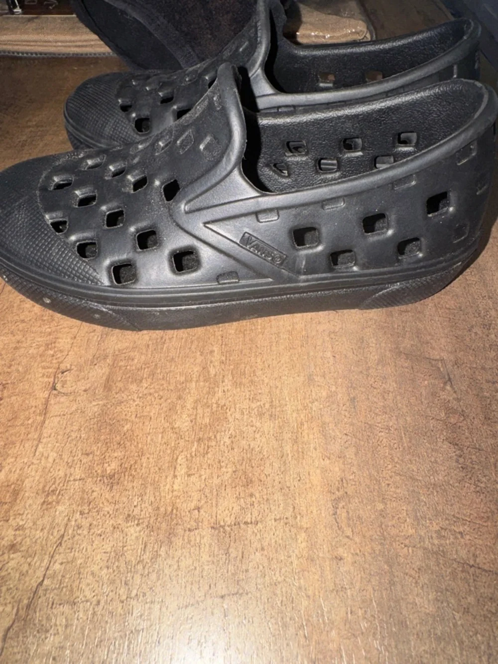Vans Kids Black Slip-On Vent Water Shoes